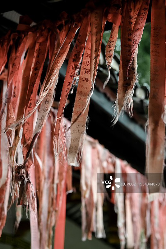 祈福带图片素材