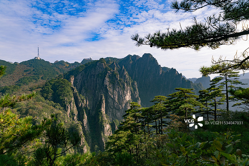 安徽黄山风景区图片素材