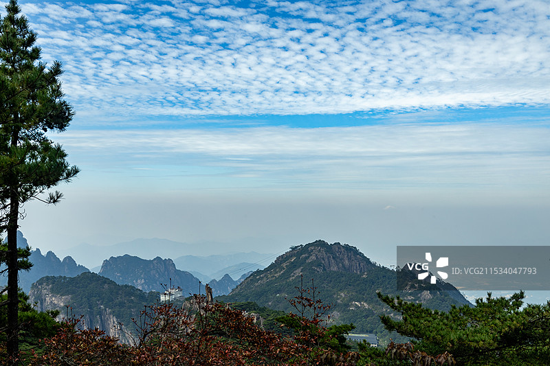 安徽黄山风景区图片素材