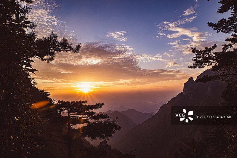 安徽黄山风景区图片素材