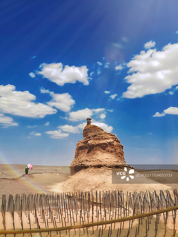 魔鬼城-丹霞地貌图片素材