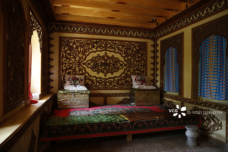 新疆吐鲁番民居图片素材