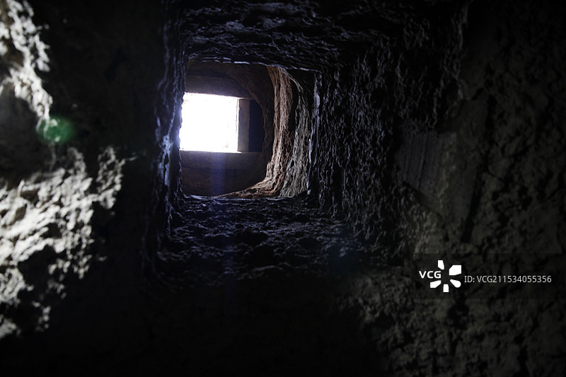 新疆吐鲁番坎儿井图片素材