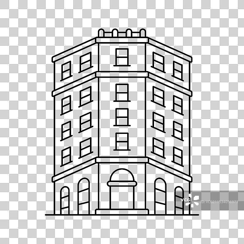 铸铁大厦图片素材