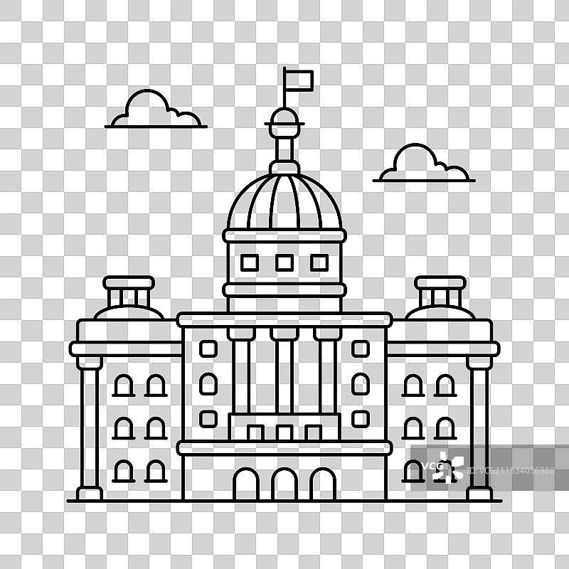 国会山图片素材