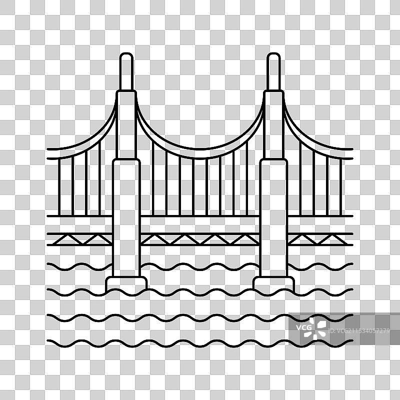 金门大桥图片素材