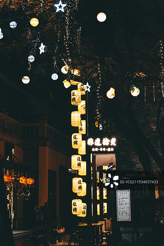 昆明老街图片素材