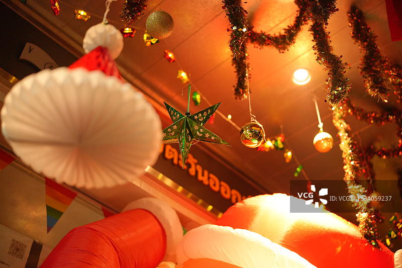 圣诞节悬吊装饰品图片素材