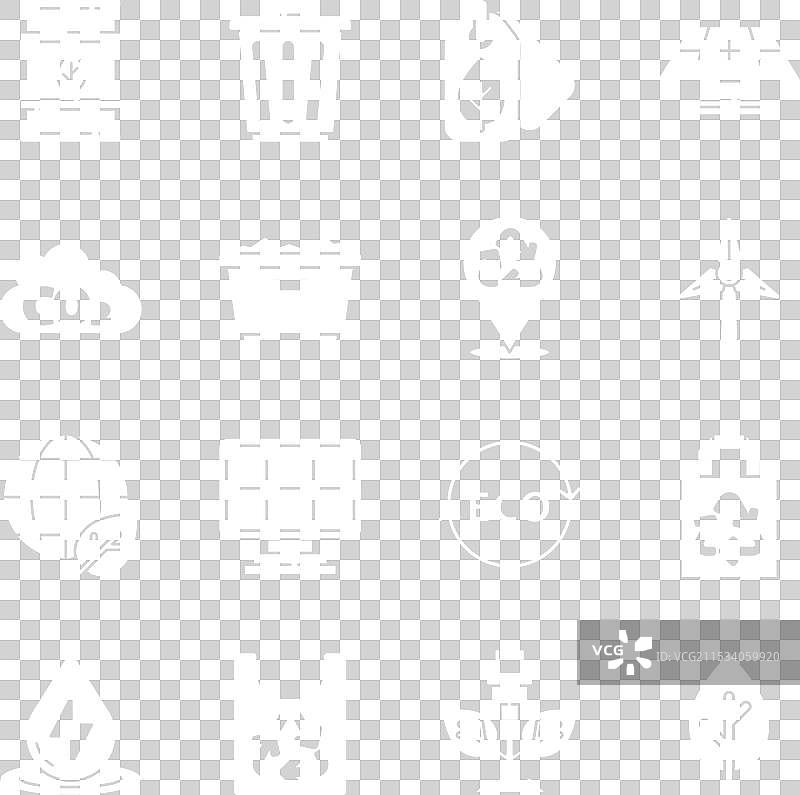 带有回收风力涡轮机标签的纸袋树图片素材