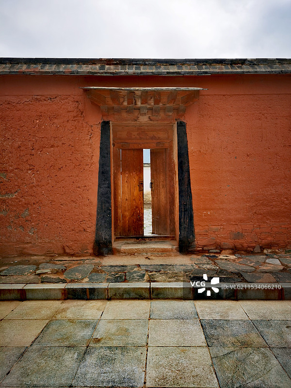 夏河拉卜楞寺建筑图片素材