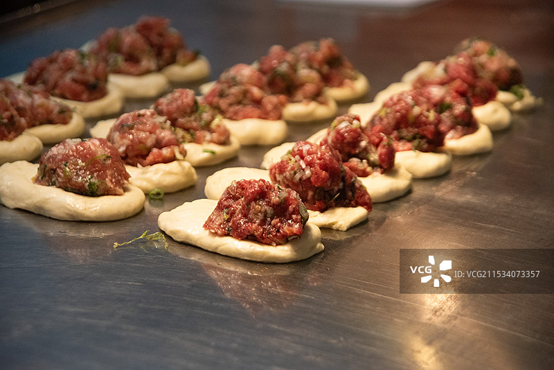 食物牛肉饼图片素材