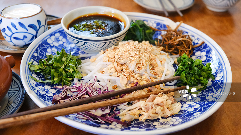 云南干拌米线图片素材