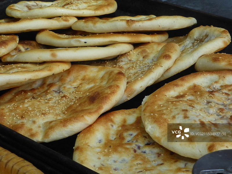 淄博肉烧饼图片素材