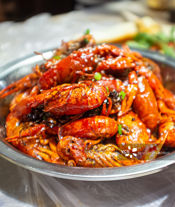 香辣虾图片素材