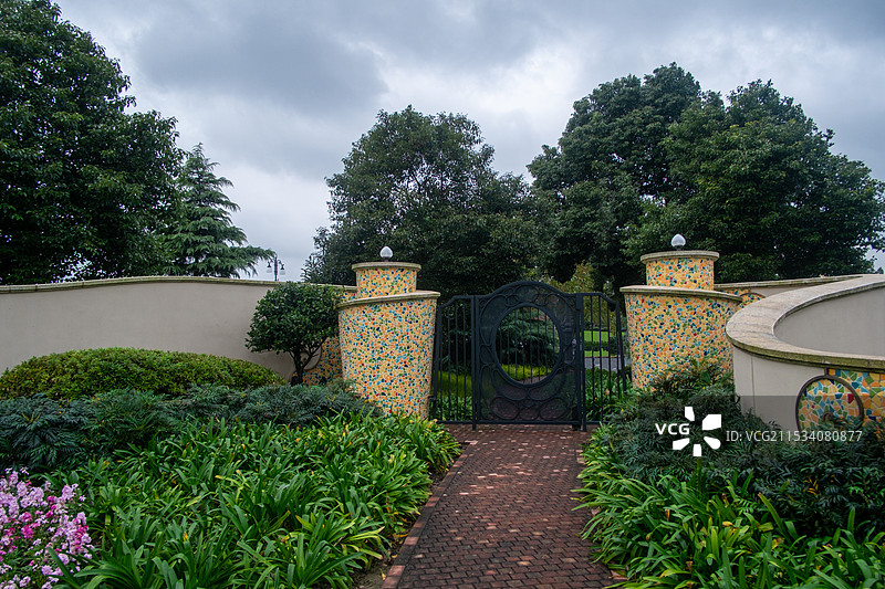 花园般的度假酒店图片素材