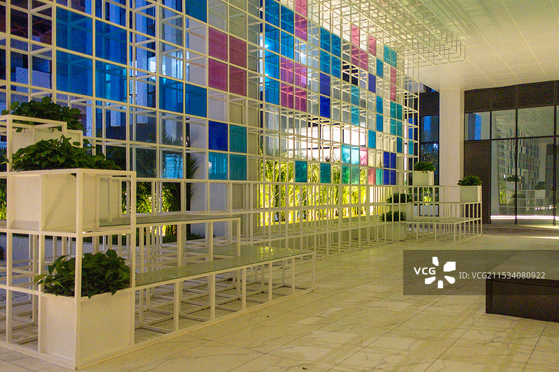 高档酒店门厅及路面图片素材