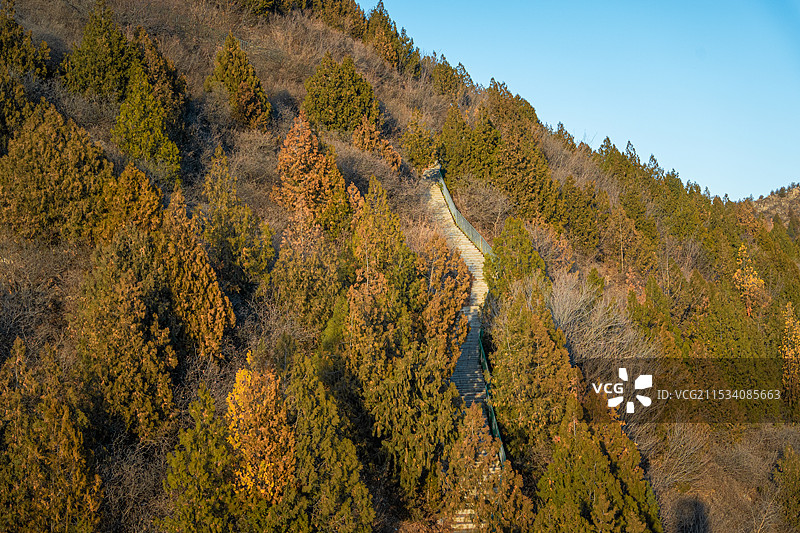 北京密云 冶仙塔 秋季图片素材