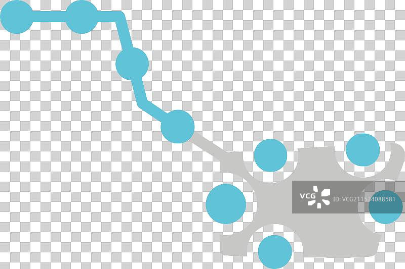双色星座符号图标图片素材