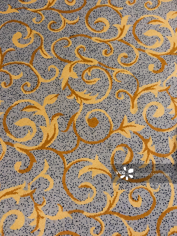 花纹图案织物全帧拍摄图片素材