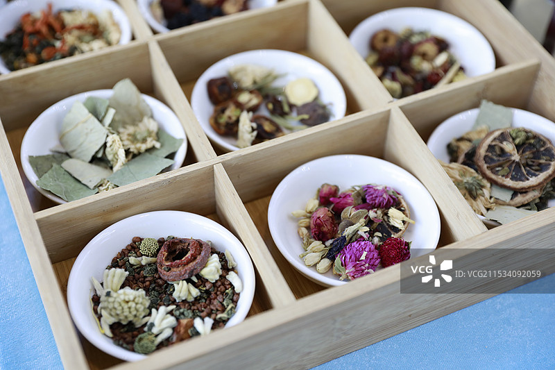 养生茶配料图片素材