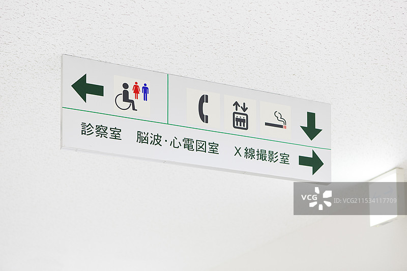 医院的信息公告板图片素材