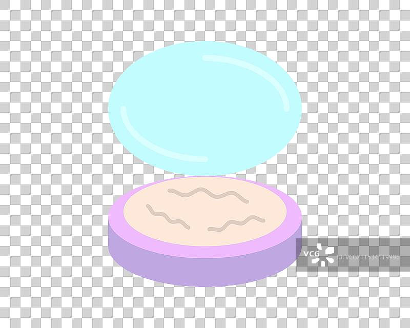 美容、身体护理和化妆品线性扁平图标图片素材