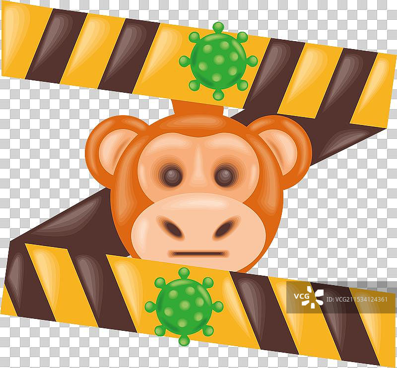 停止猴痘新病毒图片素材