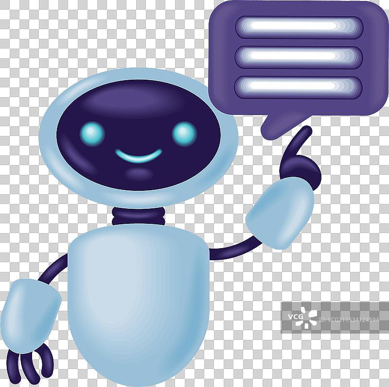 聊天机器人助手人工智能图片素材