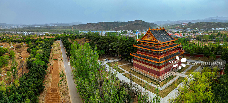 承德 地标 普乐寺 安远庙 蛤蟆石 磬锤峰图片素材