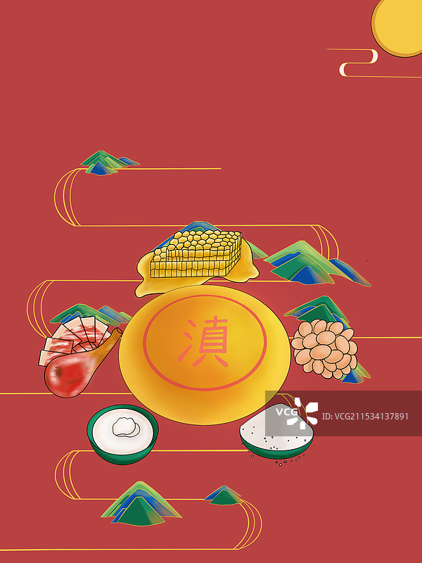 中秋月饼图片素材