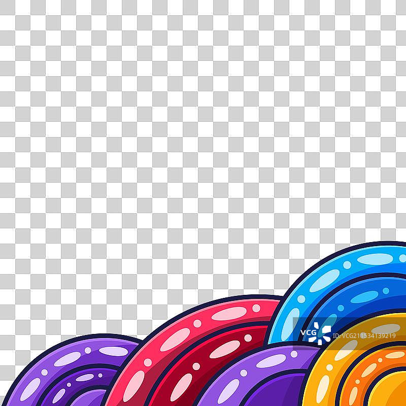 西班牙裔文化遗产框架设计图片素材