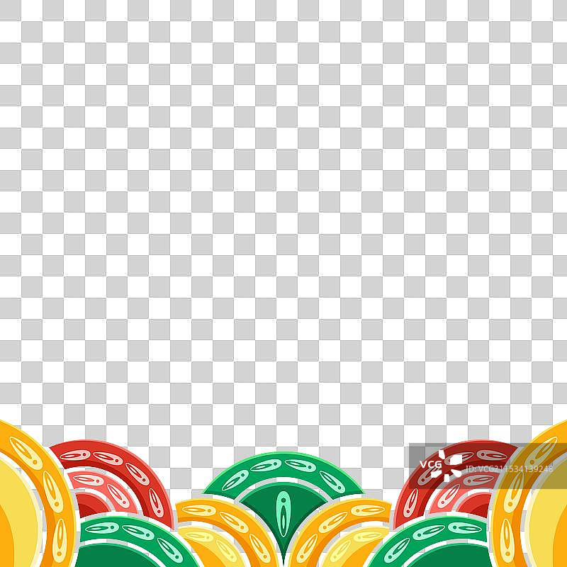 西班牙裔文化遗产框架设计图片素材