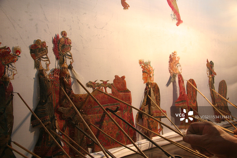 皮影戏图片素材