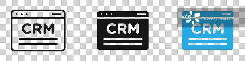 客户关系管理图标图片素材