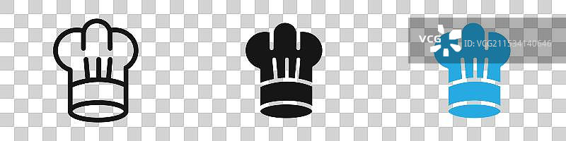 厨师帽图标图片素材