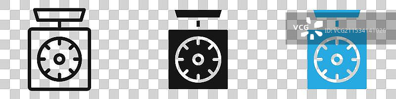 厨房秤图标图片素材