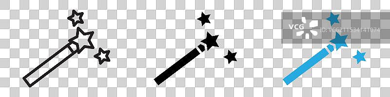 魔法棒图标图片素材