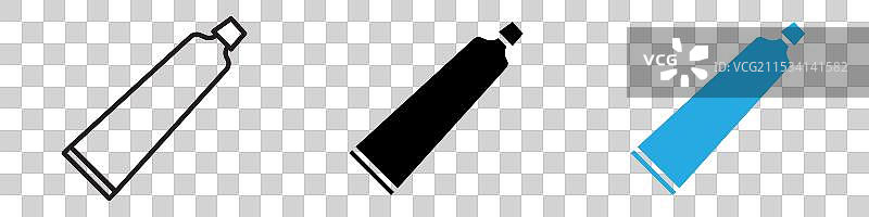 牙膏管图标图片素材