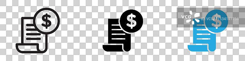 账单图标图片素材