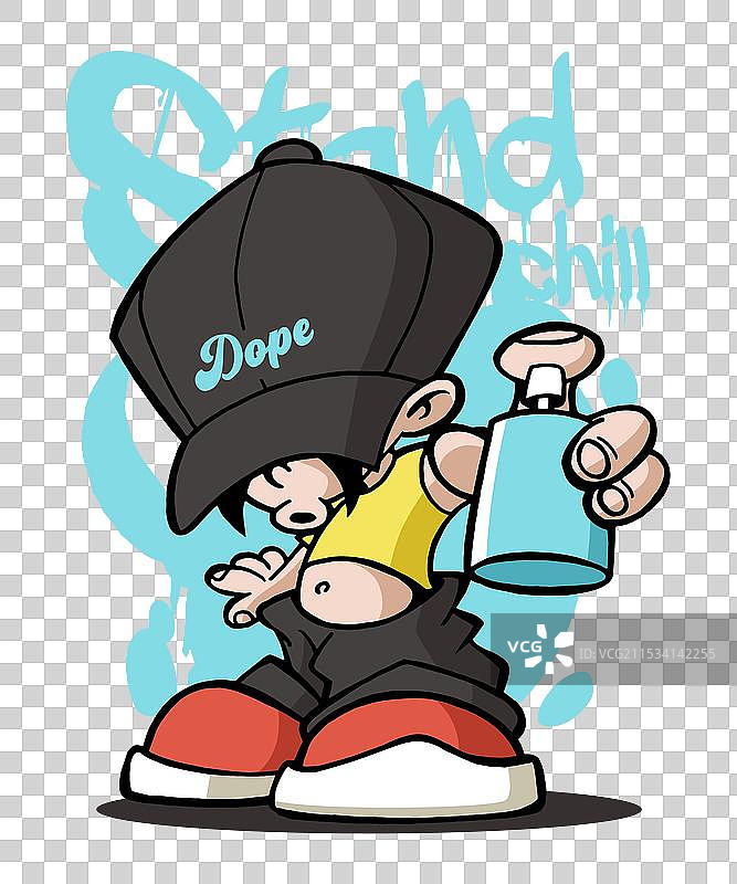 站着放松图片素材