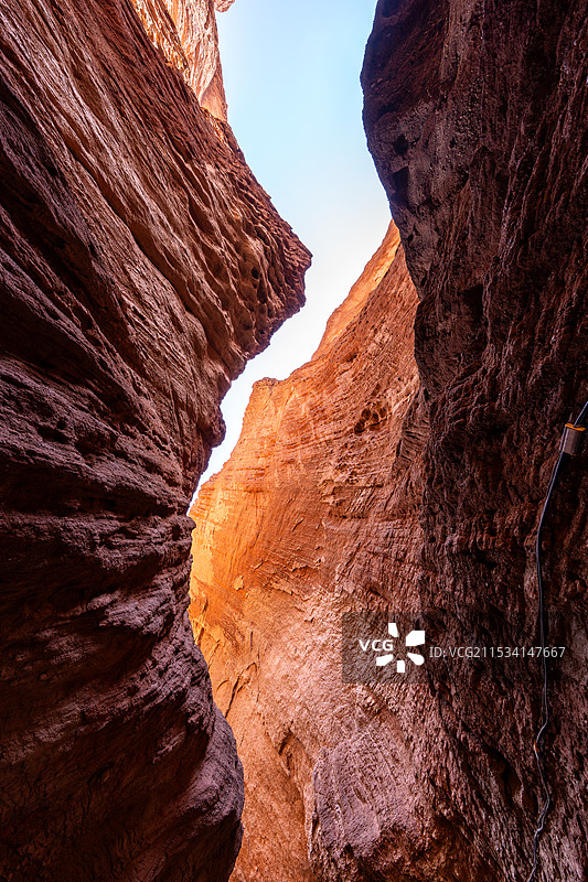 新疆天山大峡谷图片素材