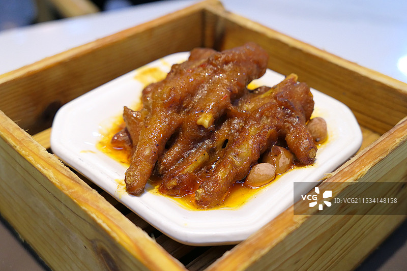 老爸茶——蒸鸡爪图片素材