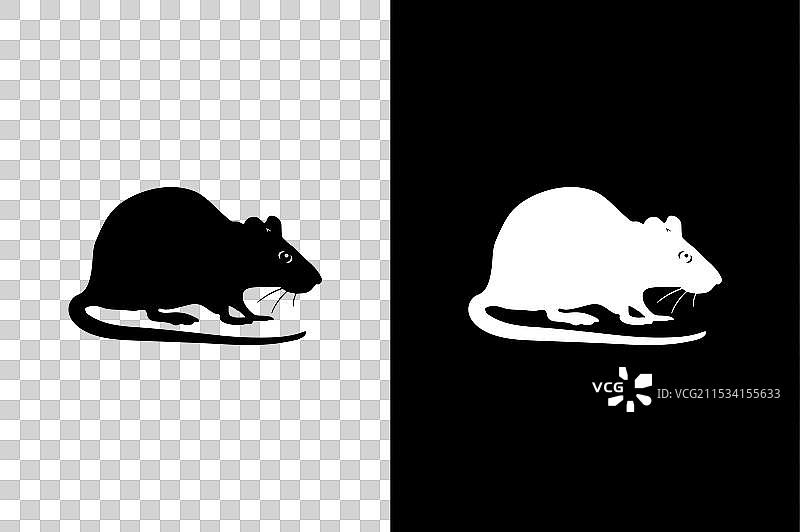 老鼠图标logo设计图片素材