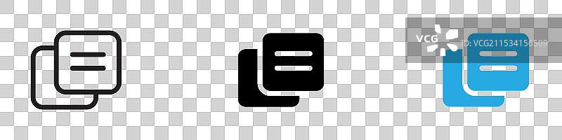 细线格式图标图片素材