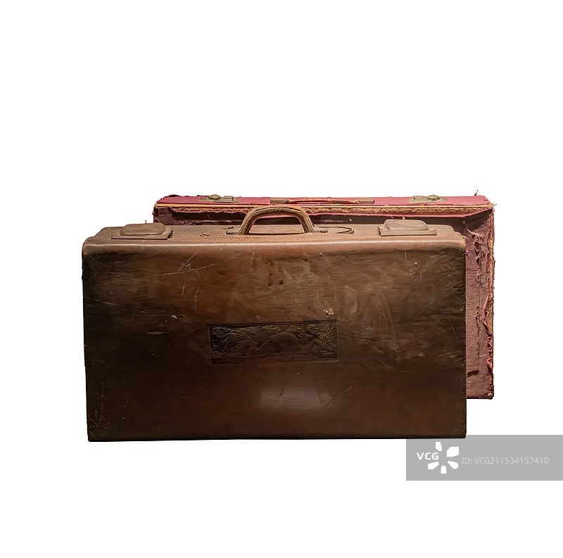 历史文化，中国人民解放军将帅服衣箱图片素材