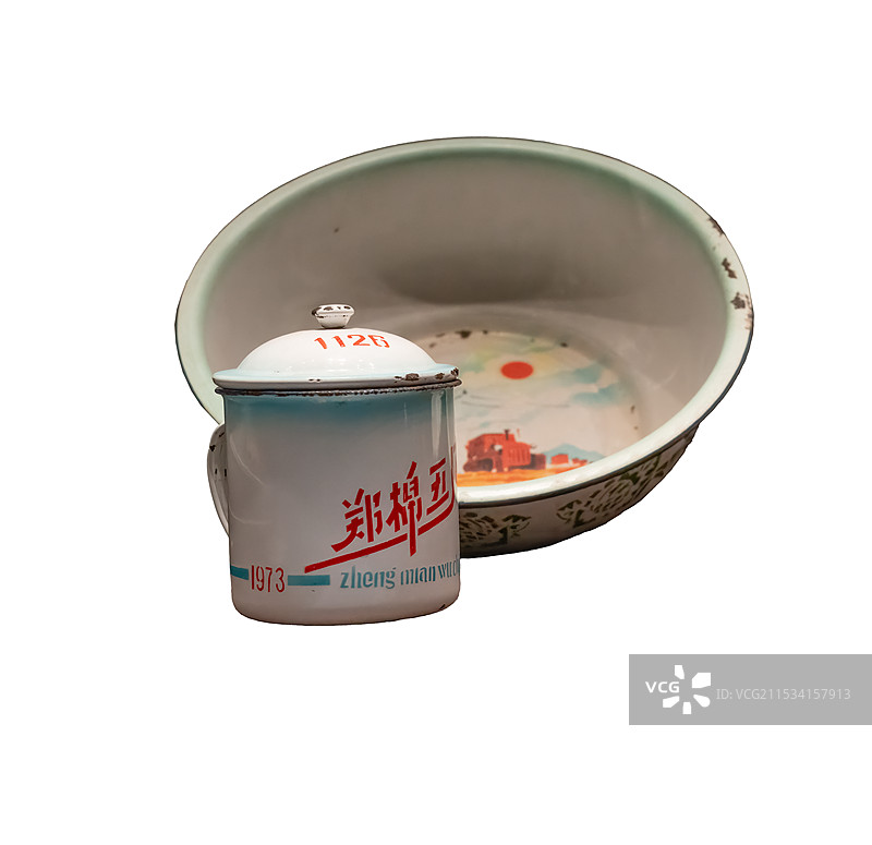 郑州历史档案，国营棉纺厂工会发放的奖品图片素材