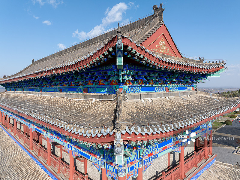 陕西省渭南市潼关县秦东镇潼关古城图片素材