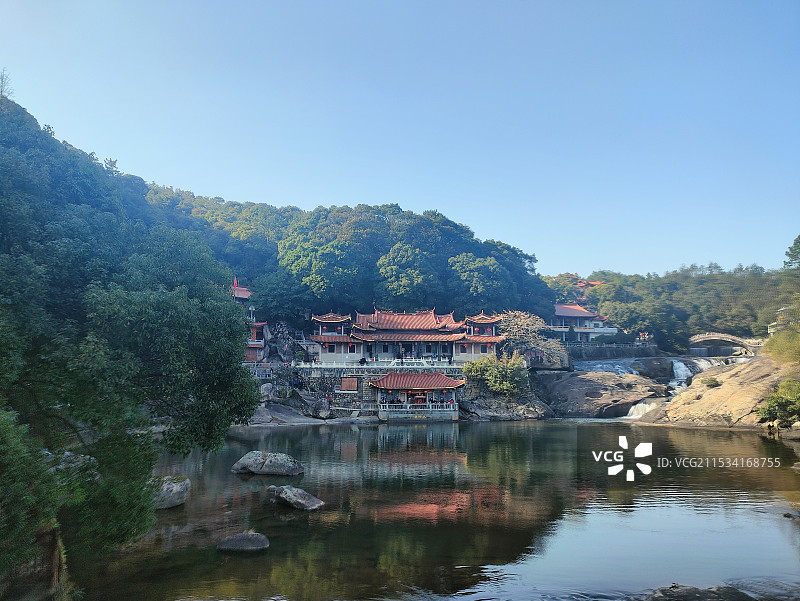 仙游九鲤湖图片素材
