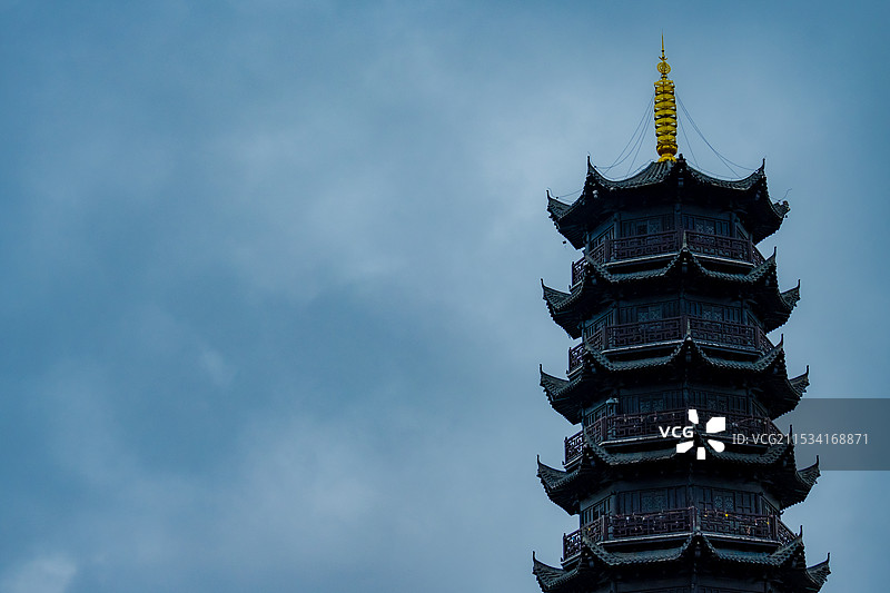 鸠兹古镇图片素材