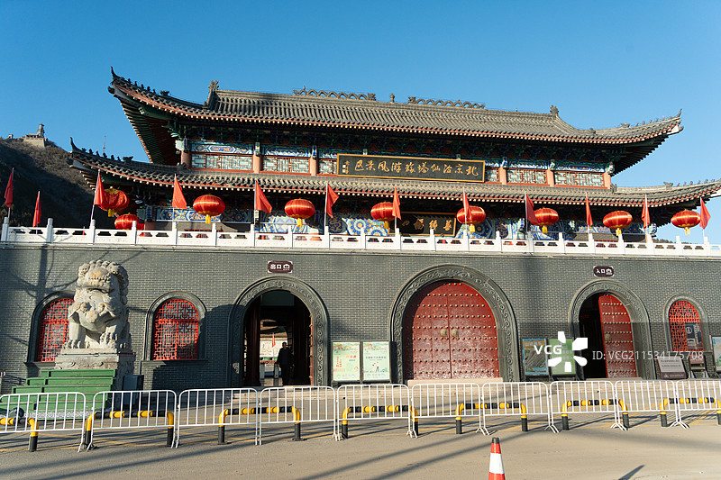 北京密云 冶仙塔 秋季图片素材